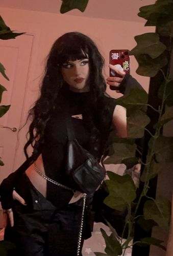 Customer photo review of NEV Sexy Hooded Bodysuit