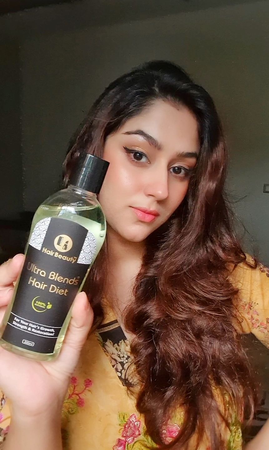 Customer photo review of Ultra Blends Hair Diet