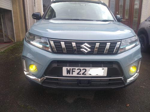 Customer photo review of Ford Fiesta MK6 ST / S Fog Light Armour