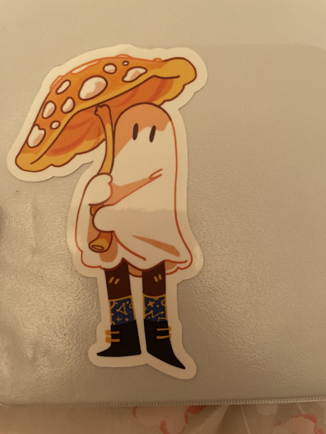Customer photo review of Cute Ghost Stickers! : V6