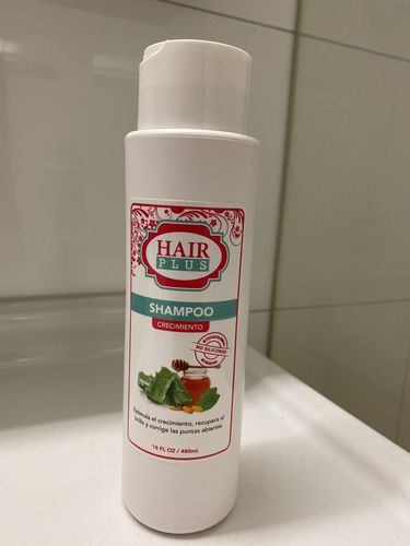 Customer photo review of Shampoo Crecimiento