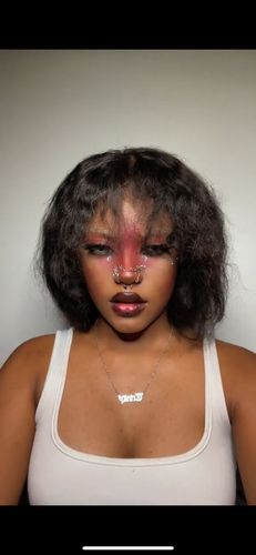 Customer photo review of LA Girl Grey Contact Lenses(12 months of use)