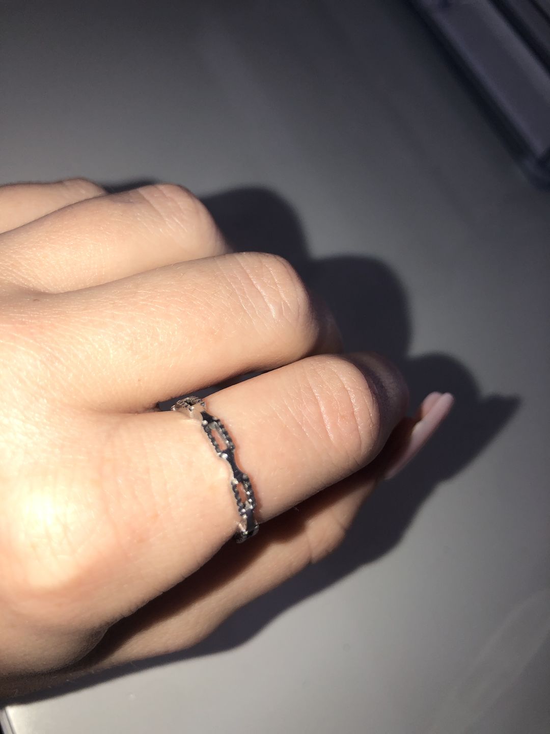 Customer photo review of Sila Ring | 18K vergoldet