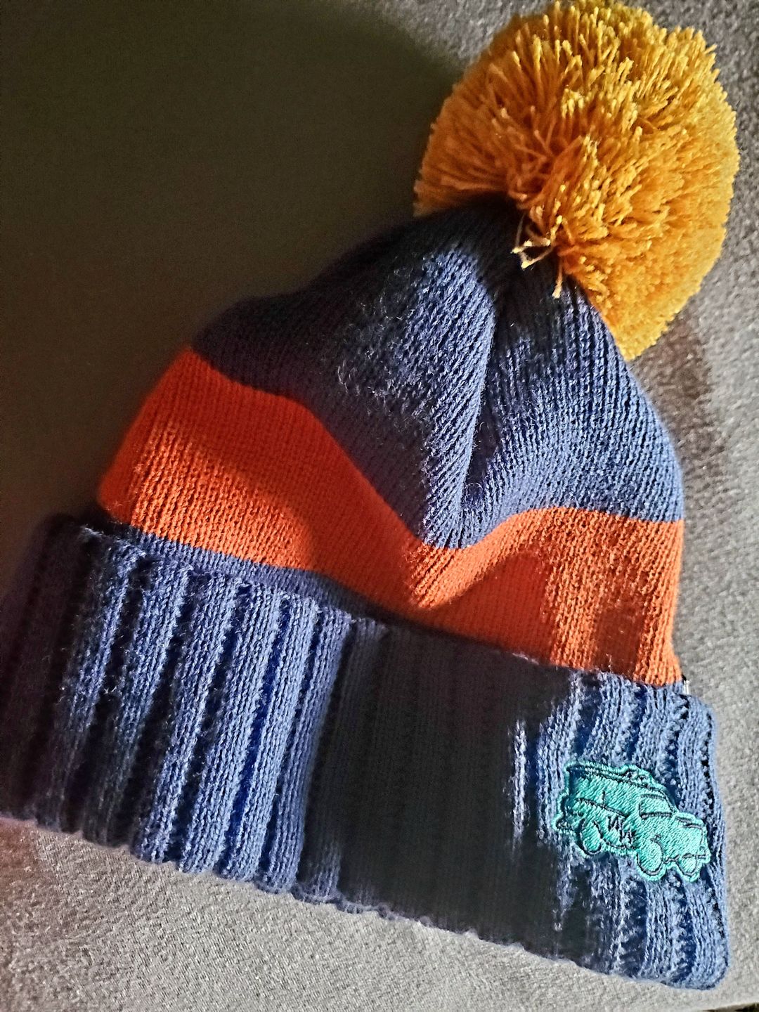 Customer photo review of SLOUCH BEANIE - DEEP TEAL
