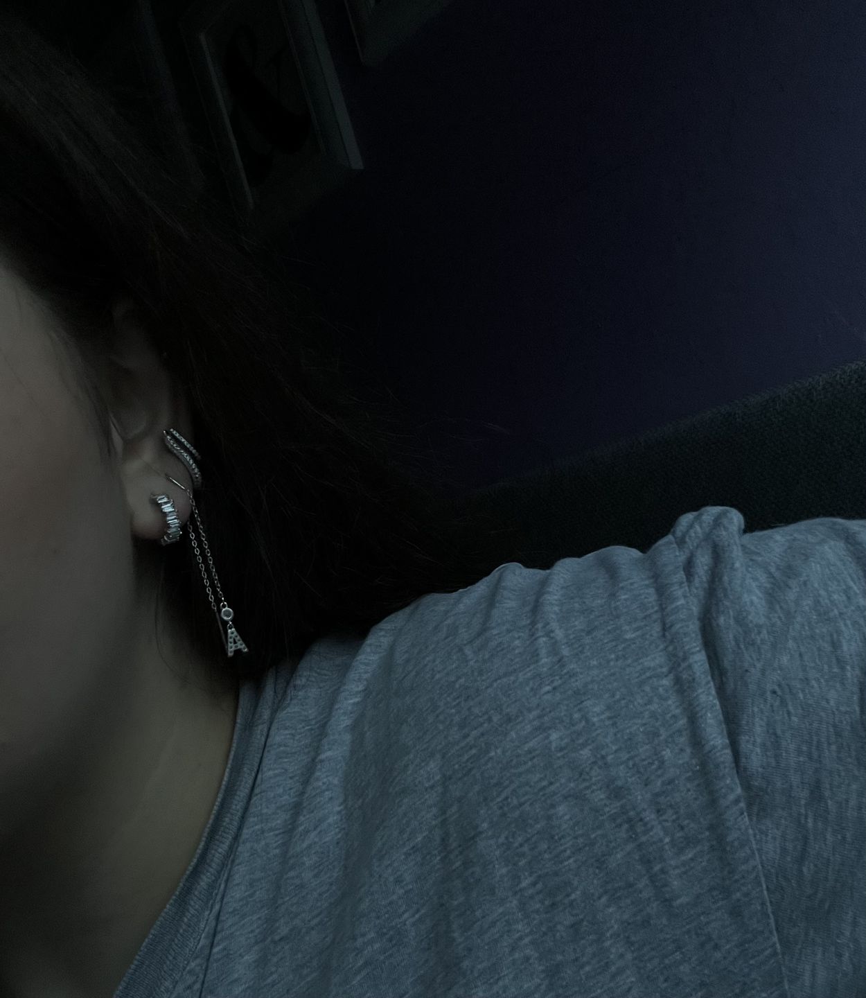 Customer photo review of Noemi Ohrstecker | 18K vergoldet