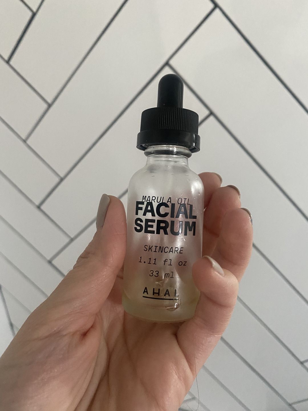 Customer photo review of AHAL-Suero Humectante Facial de Marula Africano