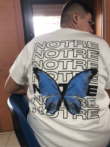 Customer photo review of T-shirt Notre Butterfly