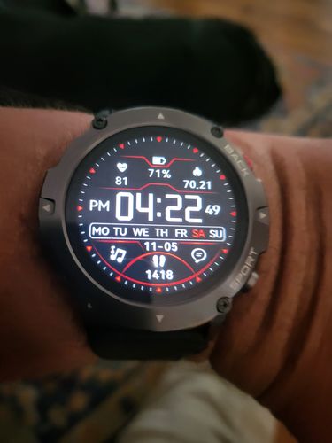 Customer photo review of ZE™ Active - Military Grade Smartwatch