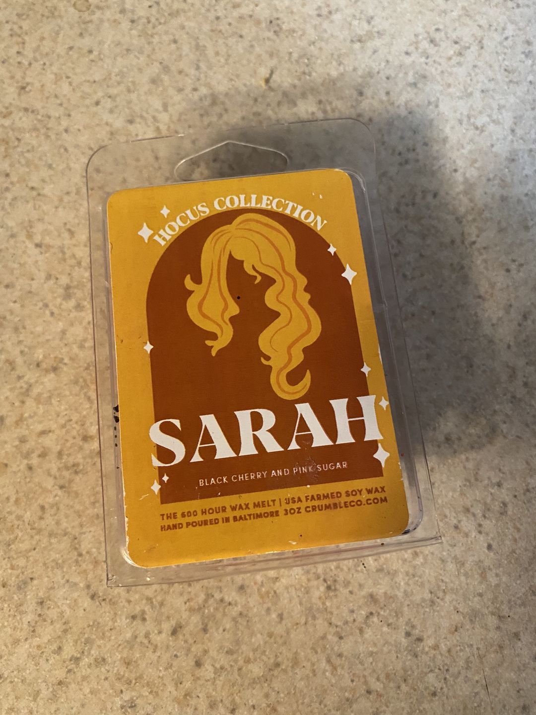 Customer photo review of Sarah Wax Melts