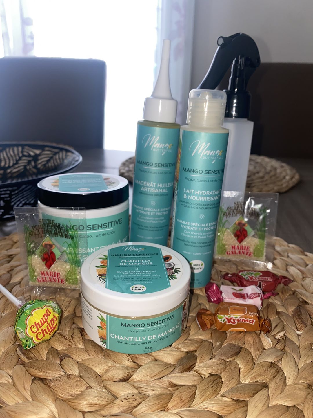 Customer photo review of Pack routine Mango SENSITIVE