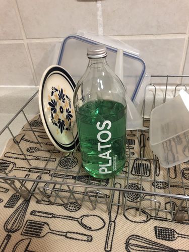 Customer photo review of Jabón para lavar PLATOS con olor