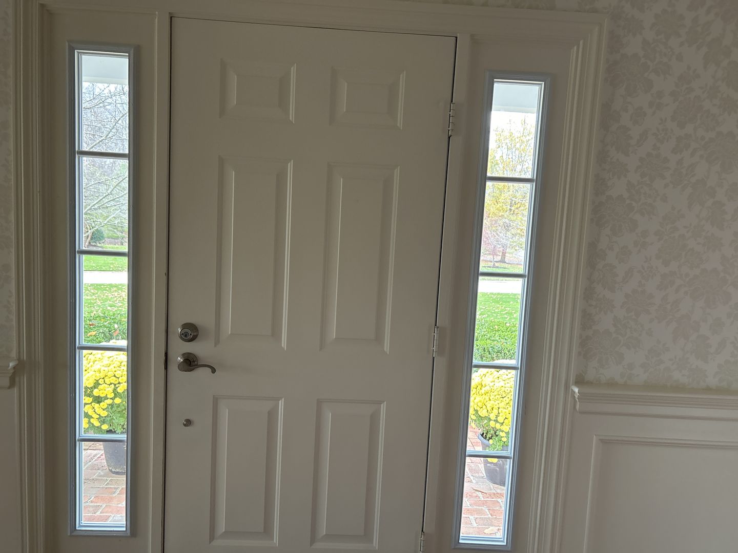 Customer photo review of Clear 5 Lite Glass and Frame Kit (Full Sidelite)