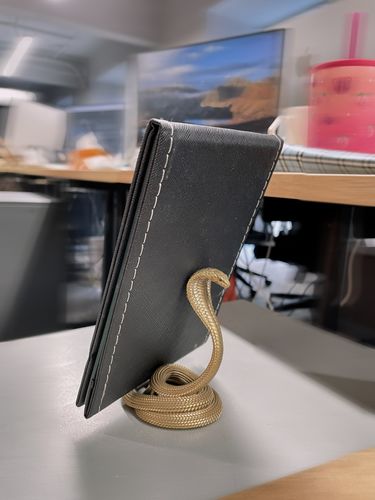 Customer photo review of Cobra Phone Stand