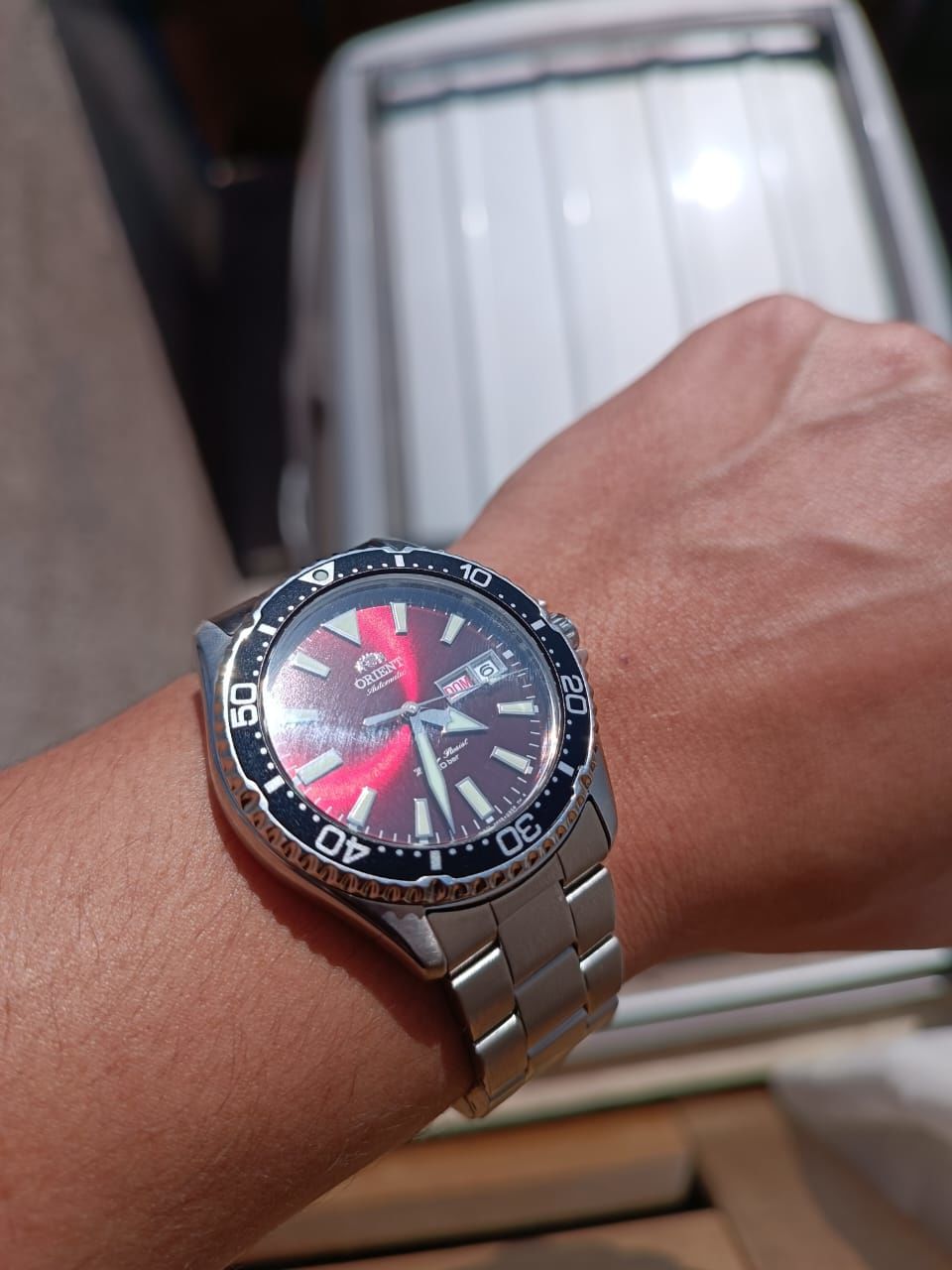 Customer photo review of Reloj Orient Automatic RA-AA0003R19B Kamasu Diver Sapphire 41,8 mm