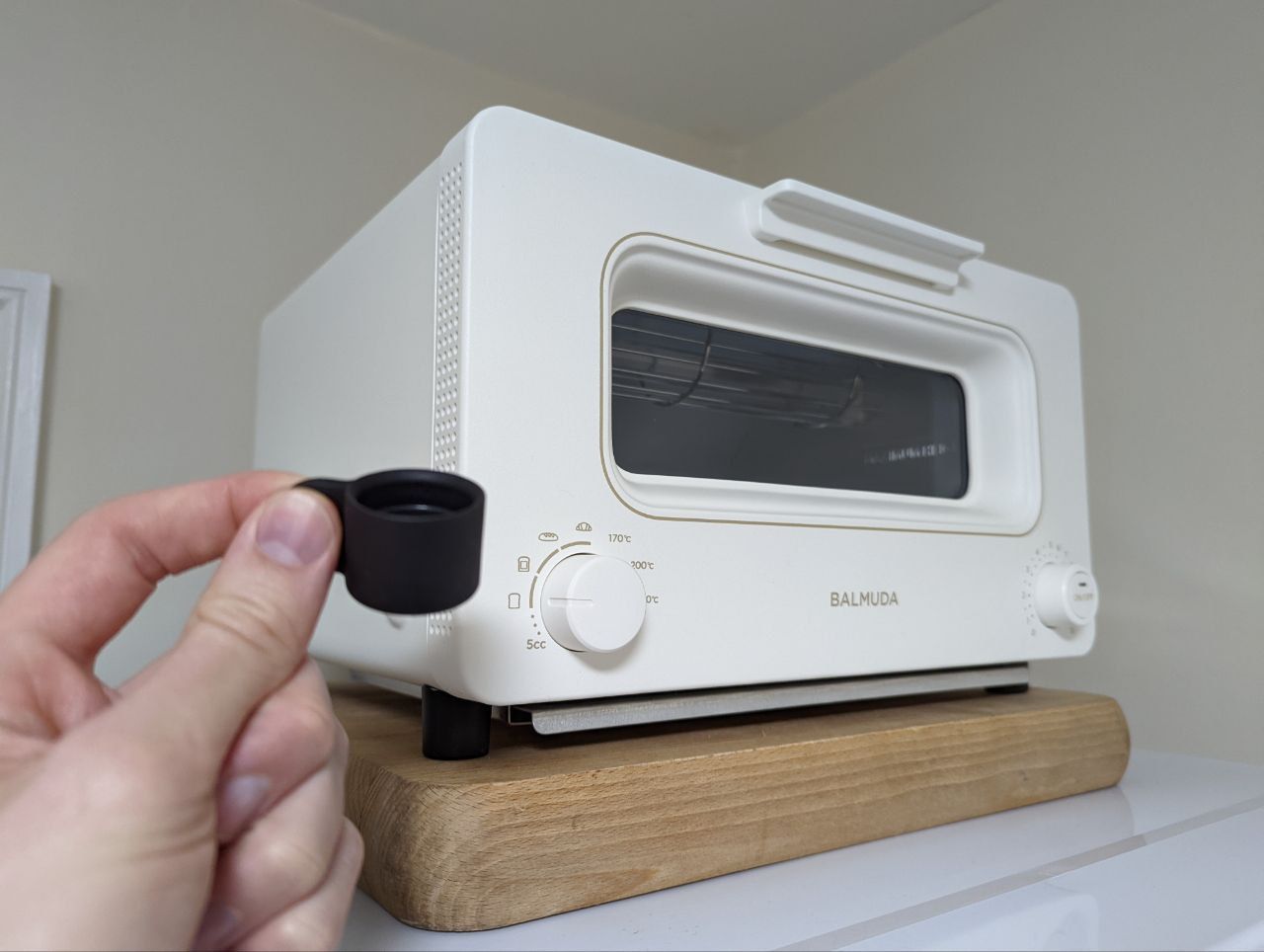 Customer photo review of BALMUDA The Toaster 3rd Gen K05E - White
