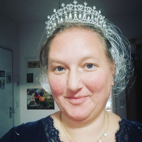 Customer photo review of Princess Diana Tiara