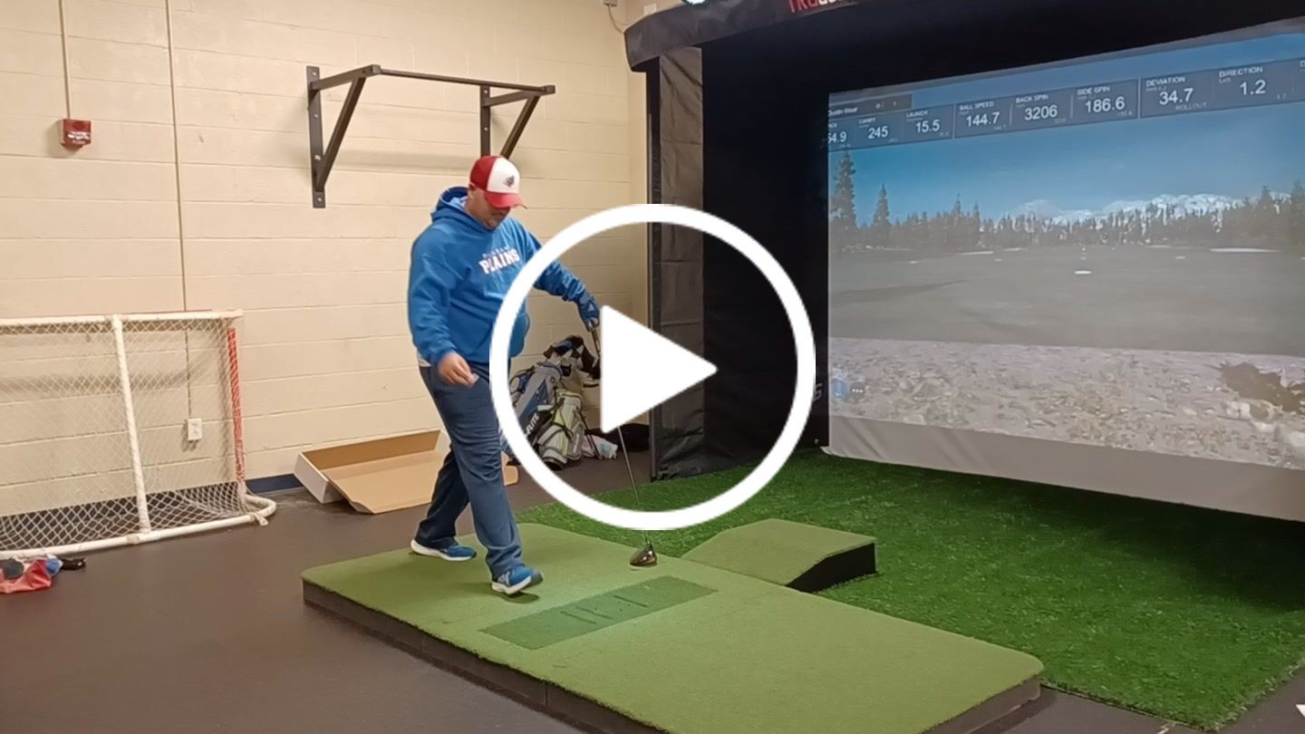 Customer video review of TruGolf Vista 12 PRO Golf Simulator w/ E6 Connect