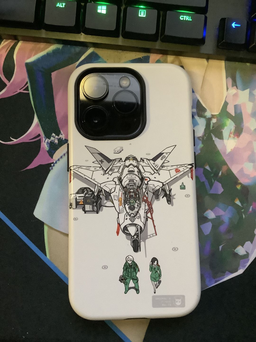 Customer photo review of Arsenal-0 iPhone Case