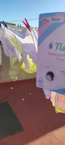 Customer photo review of Eco-Tiras de Detergente 40 lavados Natulim