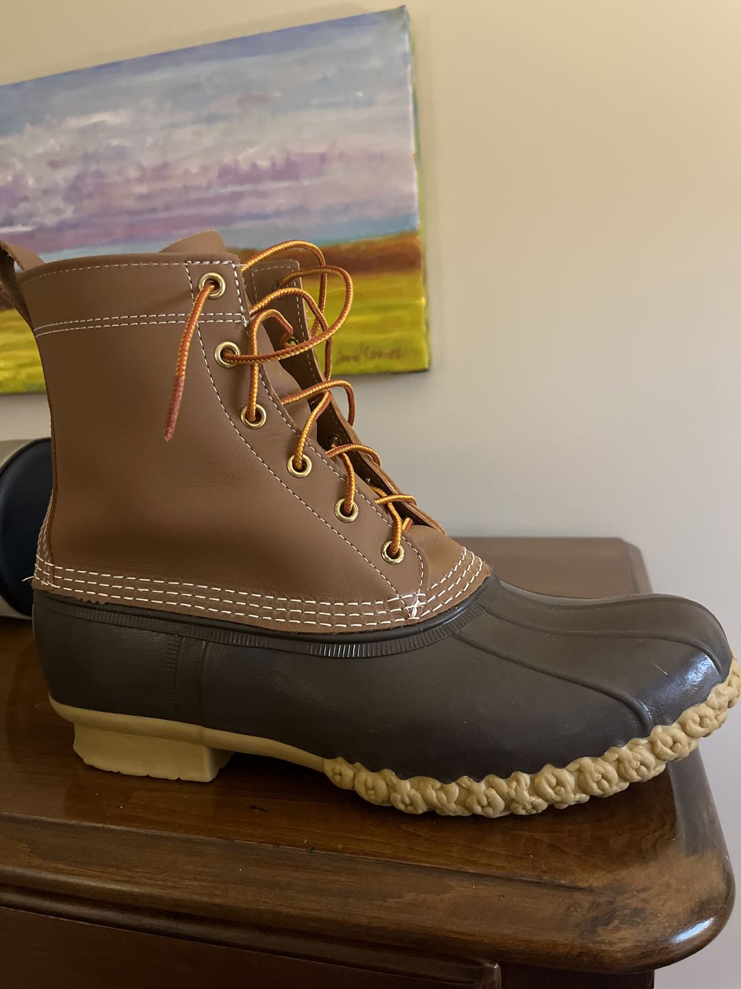 Customer photo review of Wool Felt Insoles - 13mm Thick