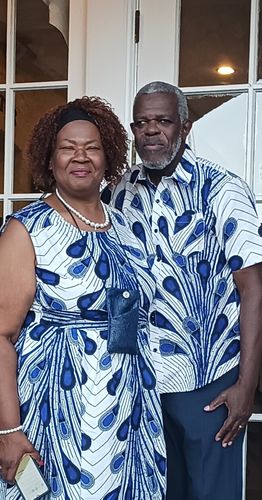 Customer photo review of African Print Wina Dress