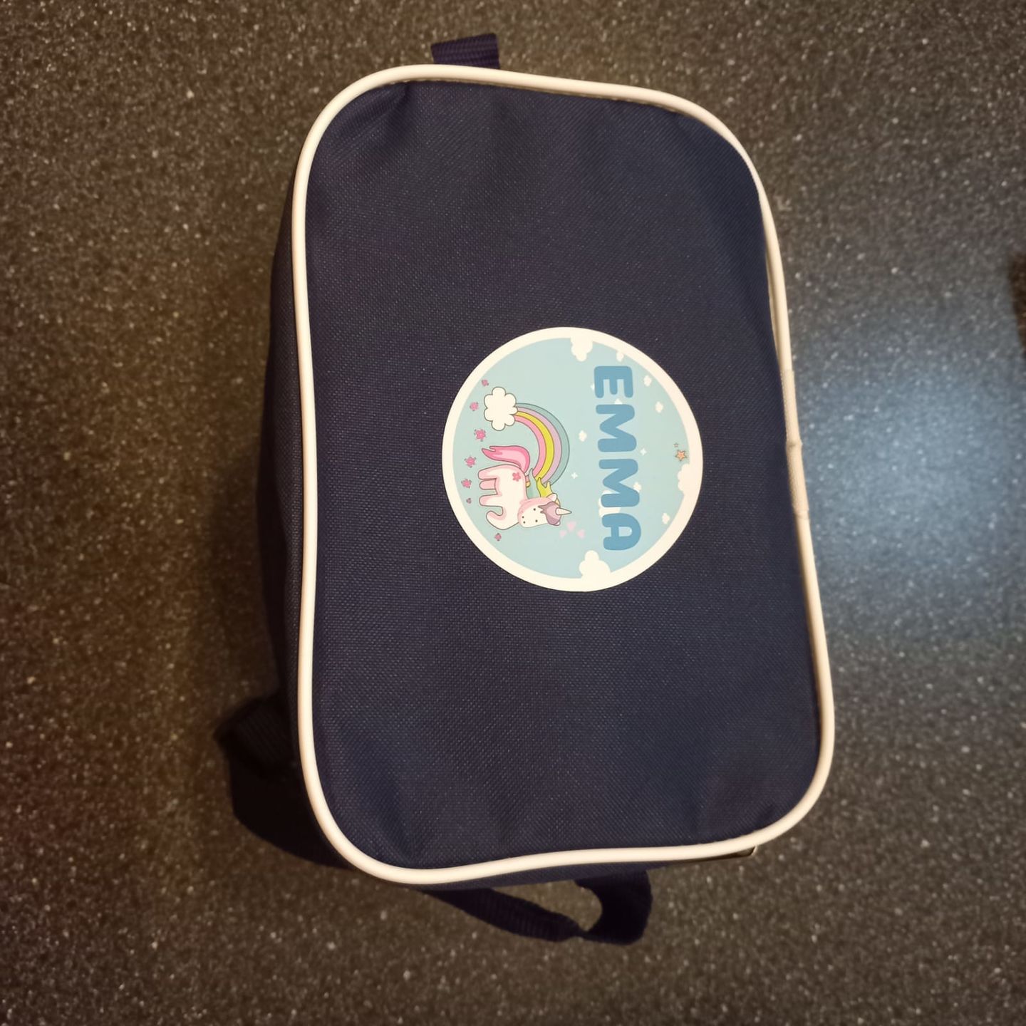 Customer photo review of Lunch Bag - Blue