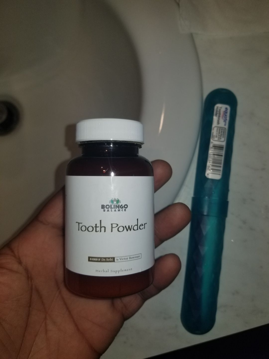 Customer photo review of TOOTH POWDER