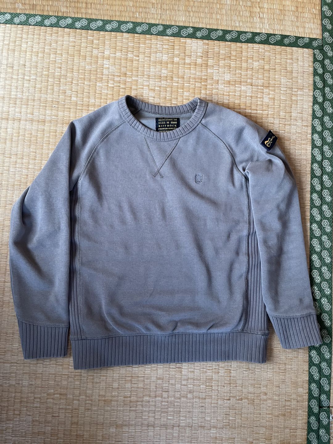 Customer photo review of オーダーメイドリブ　クルーネックスウェット