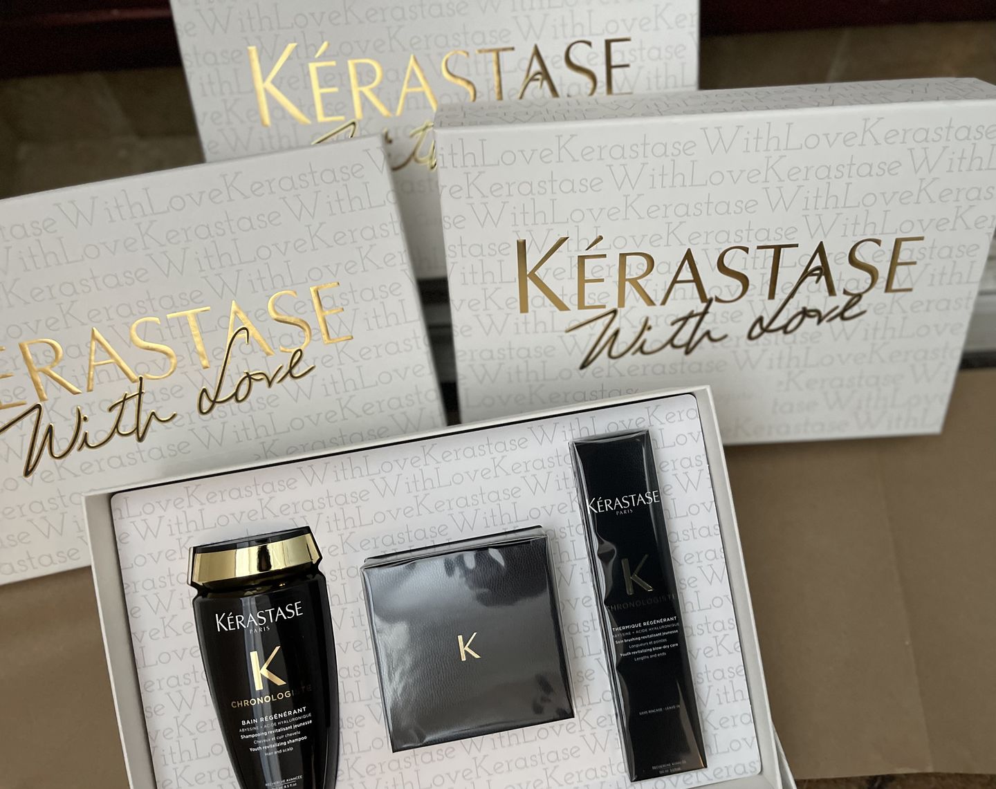 Customer photo review of Coffret Noël Kérastase - Chronologiste