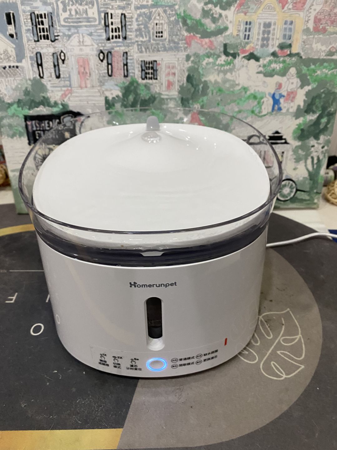 Customer photo review of 霍曼無線水泵寵物飲水機