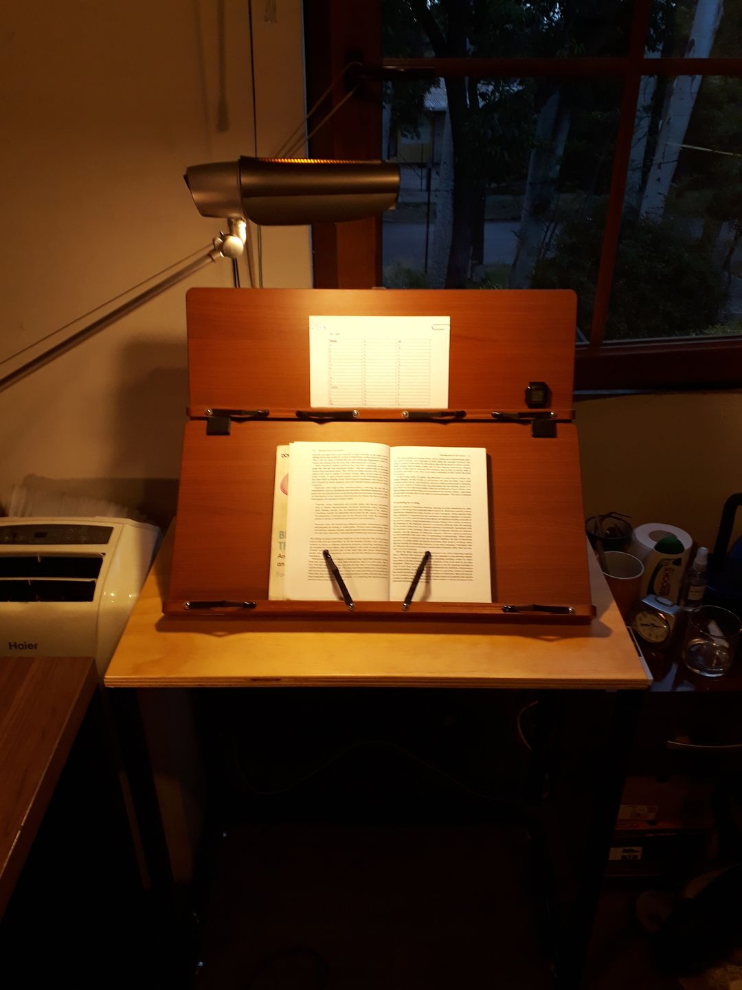 Customer photo review of Escritorio 70 x 40 Negro MIMA