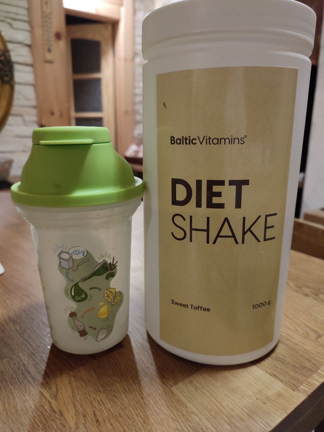 Customer photo review of Diet Shake (1 kg)