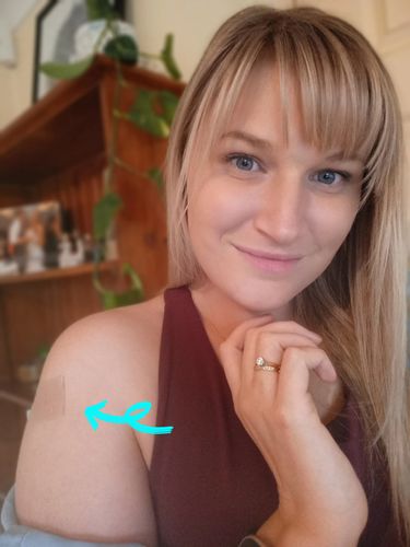 Customer photo review of Ultimate Mood Patch