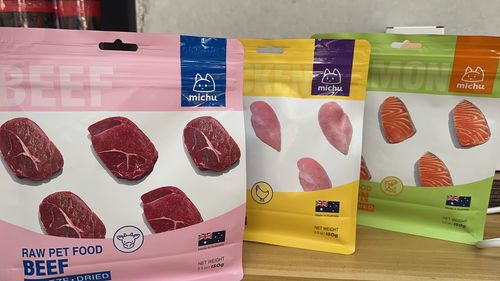 Customer photo review of Michu Freeze Dried Raw Pet Food 150g