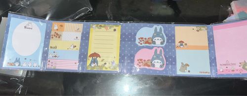 Customer photo review of Neighbor Totoro Memo Pad