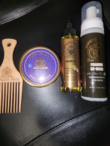 Customer photo review of Complete Beard Care Kit
