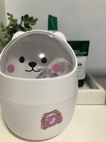 Customer photo review of Happy Bear Desk Bin