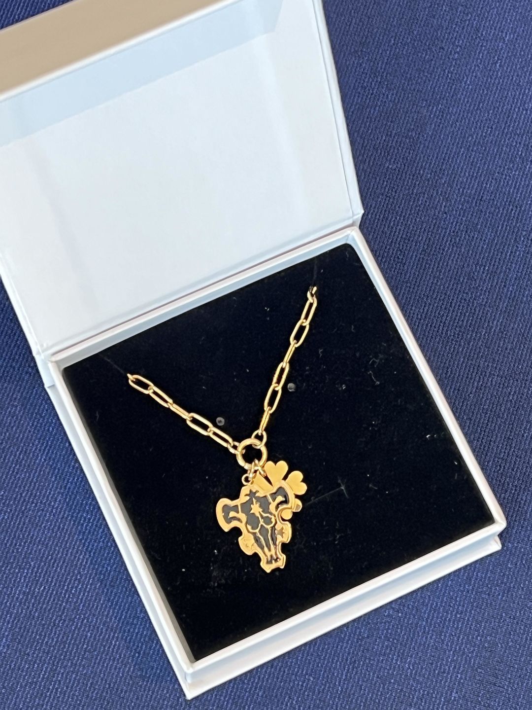 Customer photo review of Black Bulls Charm