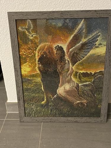 Customer photo review of Dein Foto als 5D Diamond Painting