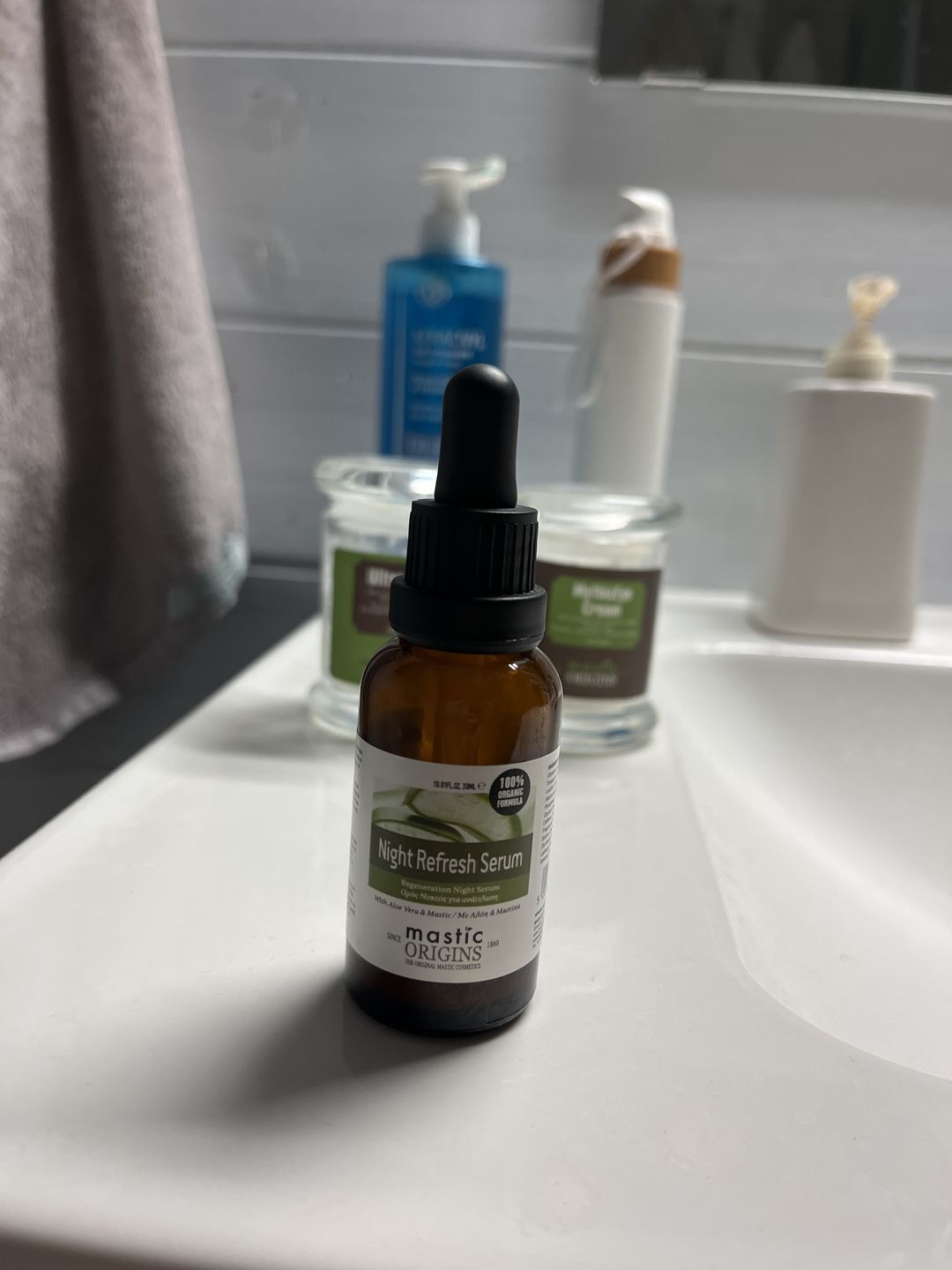 Customer photo review of Night Refresh Serum