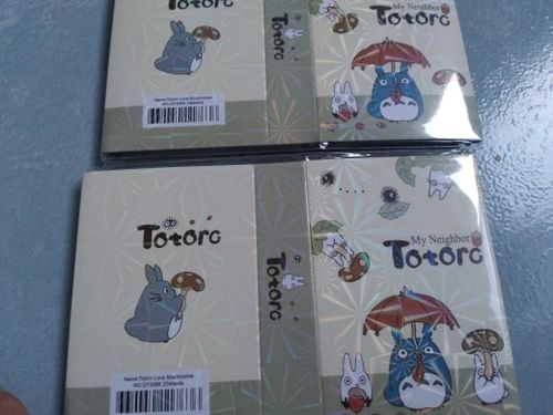 Customer photo review of Neighbor Totoro Memo Pad