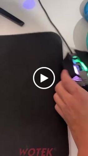 Customer video review of Japanese Cloud Black | Deskmat