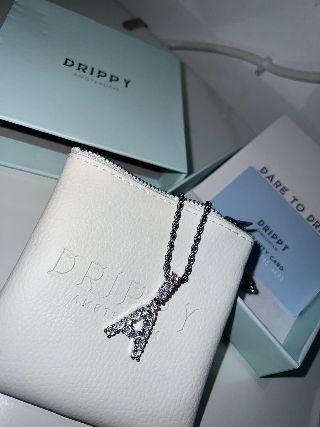 Customer photo review of CLEAN ROPE. - 3MM WHITE GOLD