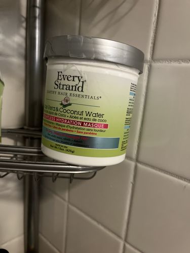 Customer photo review of Every Strand Aloe & Coconut Hair Masque Oc21 15oz