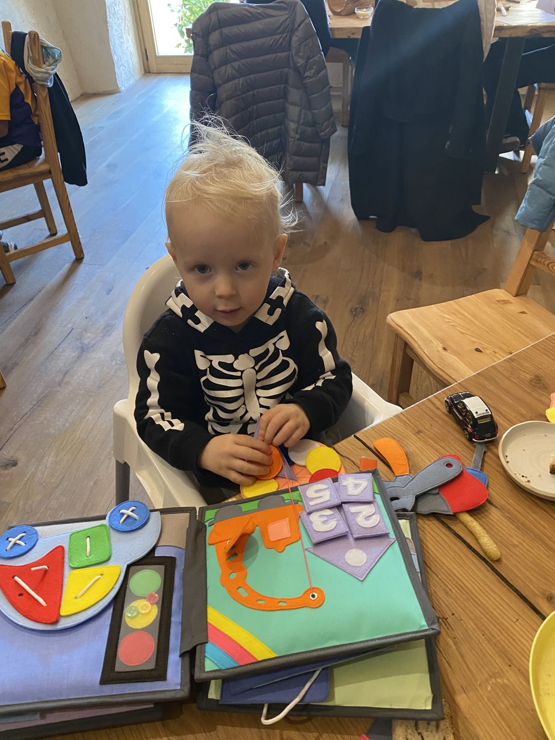 Customer photo review of Little Mechanic Creative Play Quiet Book