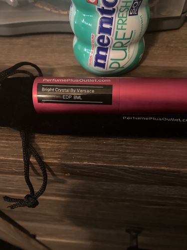 Customer photo review of Travel Spray 0.27 oz Bright Crystal for Women By Versace