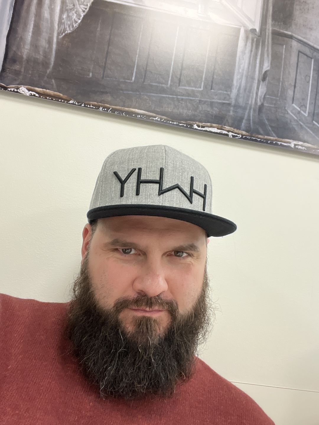 Customer photo review of YHWH - Heather Gray SB (Product of Grace Series)