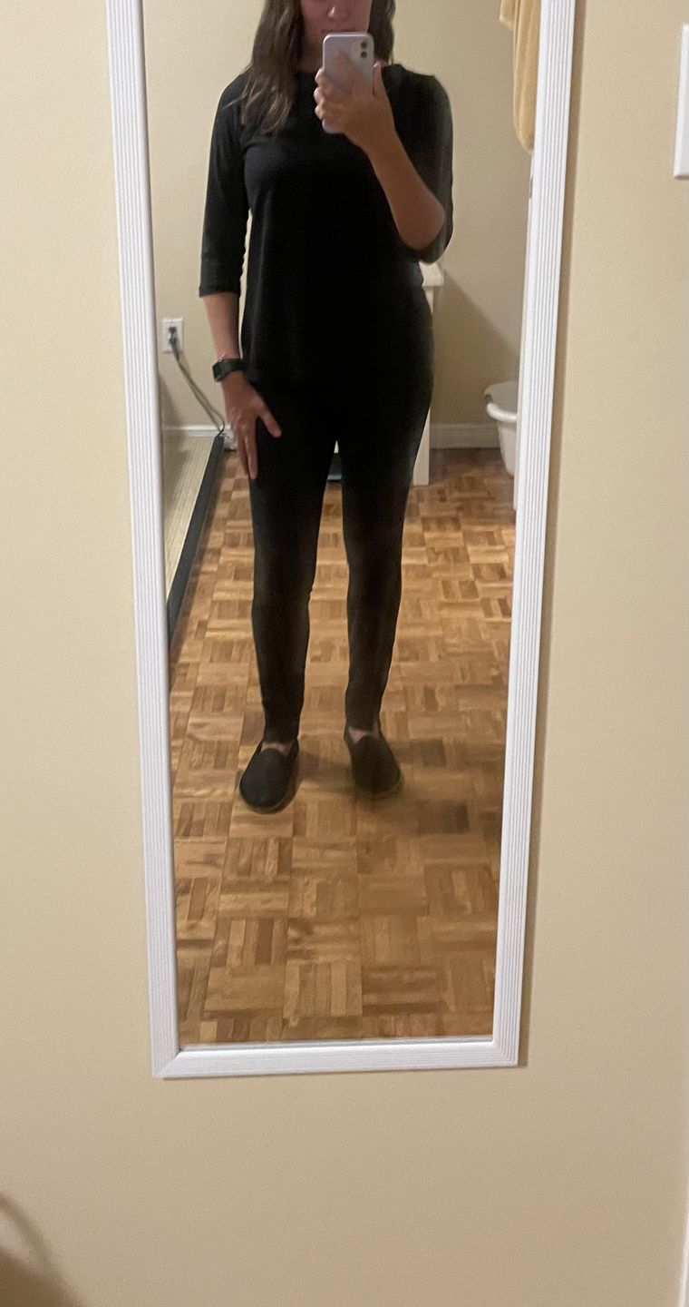 Customer photo review of *Freshly Baked* Boatneck Top