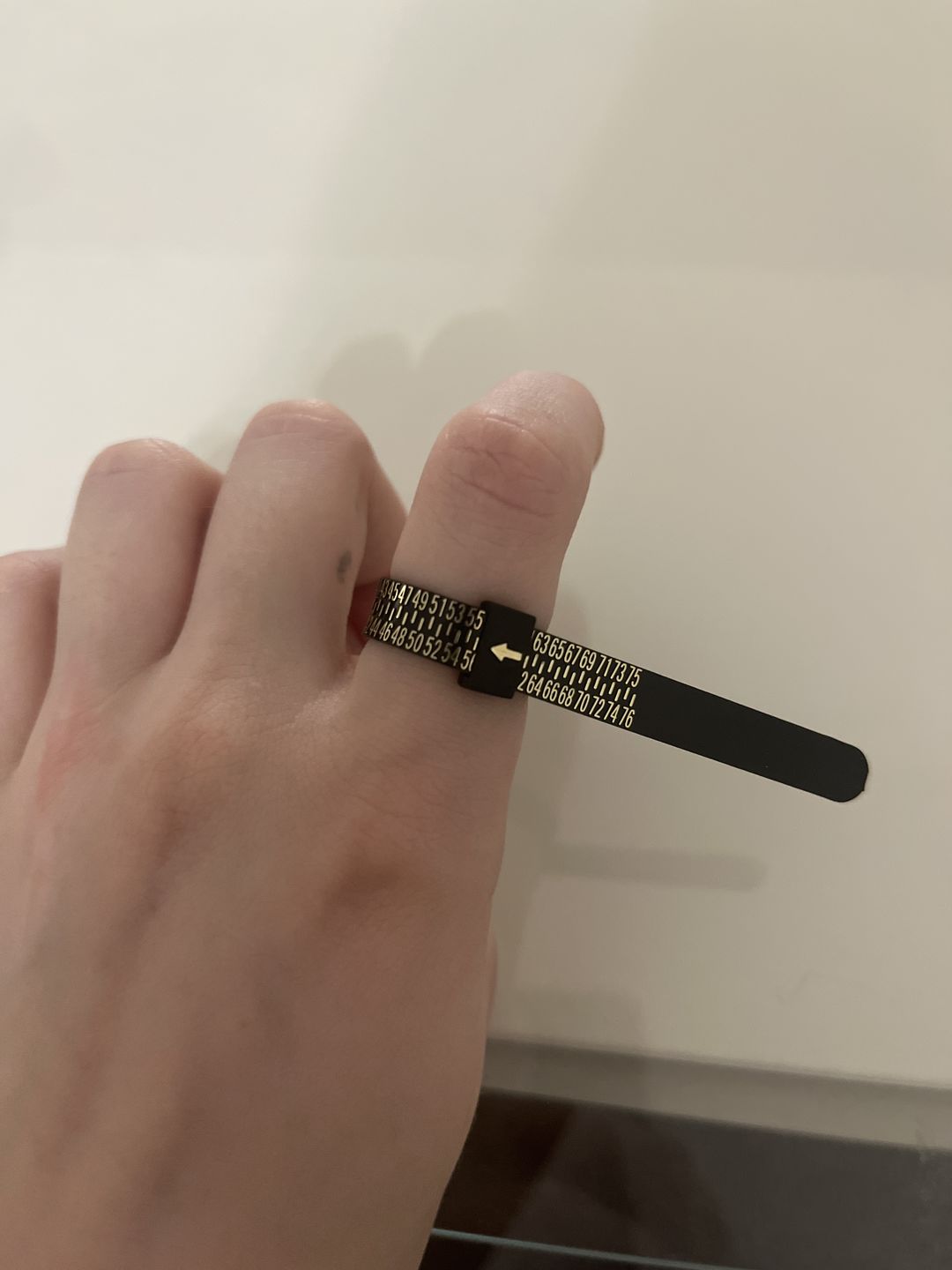 Customer photo review of Ring Sizer