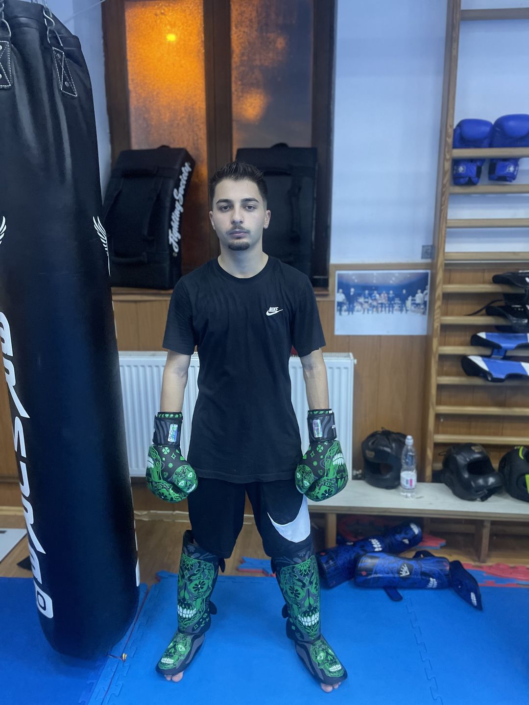 Customer photo review of Tibiere Kickbox Knockout Skull